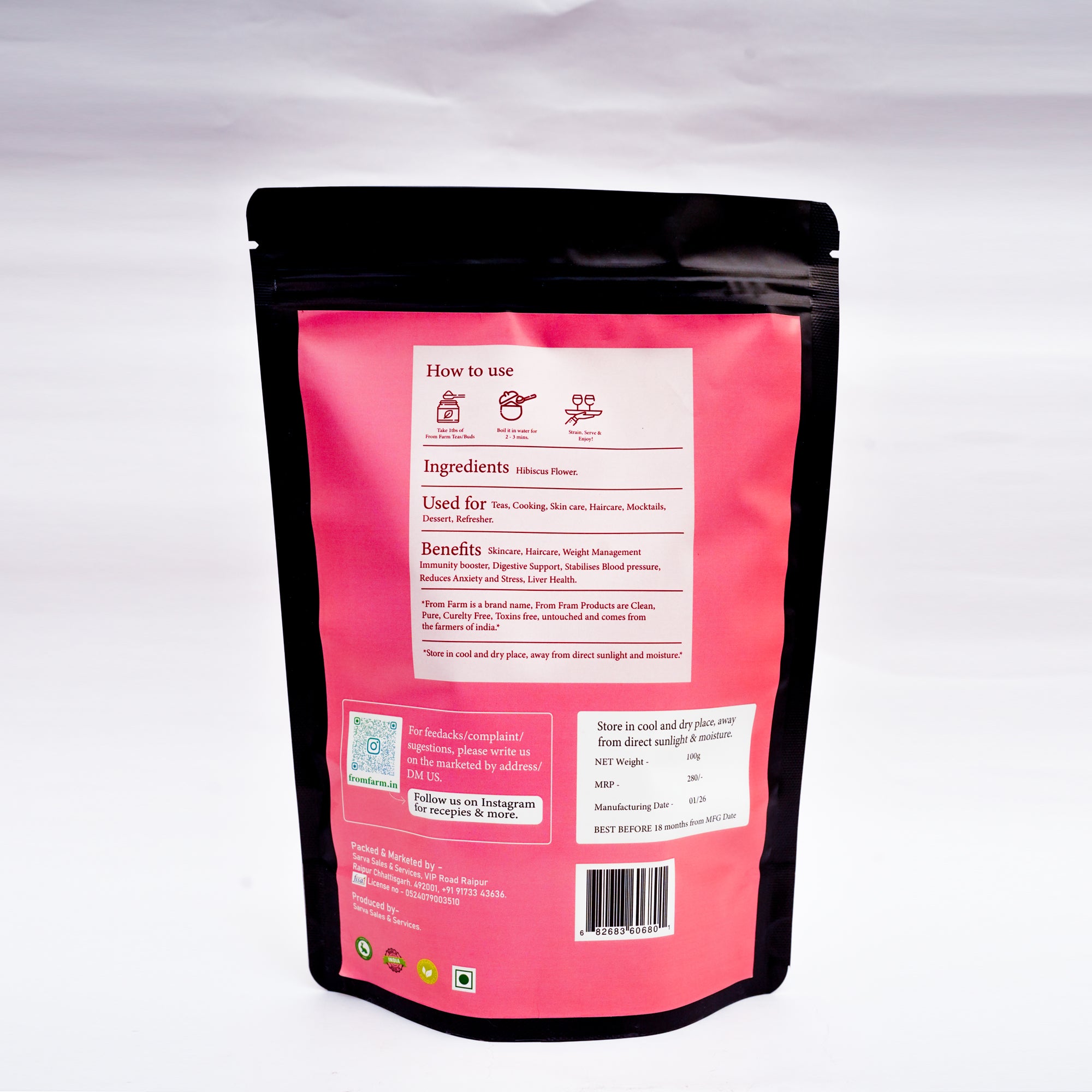 Hibiscus Flower Tea - 25gm